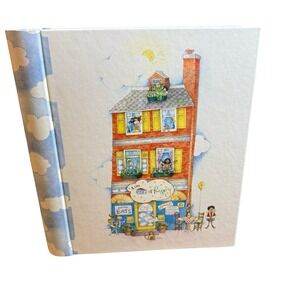 Vintage 2002 Hallmark A Little Slice of Happy Card Organizer Address Book Disney